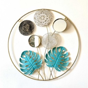 Cuadro Decorativo Metal Monstera