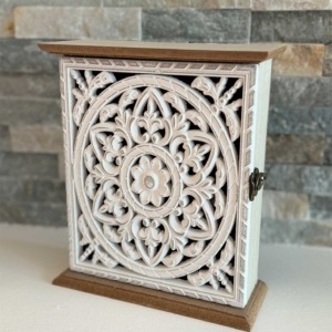 Caja para llaves estilo Boho