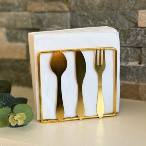 Servilletero Dorado